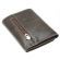 Carteira de Couro Masculina Everest Porta Moedas K729-146 - Café