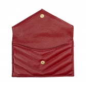 CARTEIRA DE COURO LEONORA FASOLO M373-143 - VERMELHO