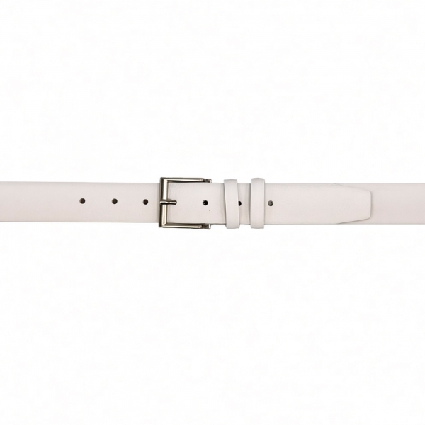 CINTO BRANCO FASOLO COURO LEGÍTIMO 32mm G007-143 - Branco