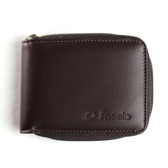 Carteira de Couro Fasolo com Zíper - K797-042