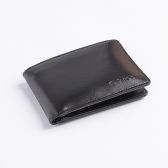 Carteira de Couro Fasolo Borda Personalizada K752-042 - Preto