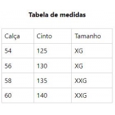 Cinto de Couro Fasolo Tamanho Grande GG+ G217-143 - Café
